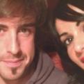 Fernando Alonso y Raquel del Rosario/ twitter.com