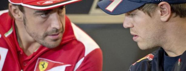 Fernando Alonso y Sebastian Vettel/ lainformacion.com/ EFE
