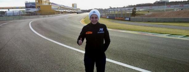 Ana Carrasco en el Circuito Ricardo Tormo/ @anacarrasco32