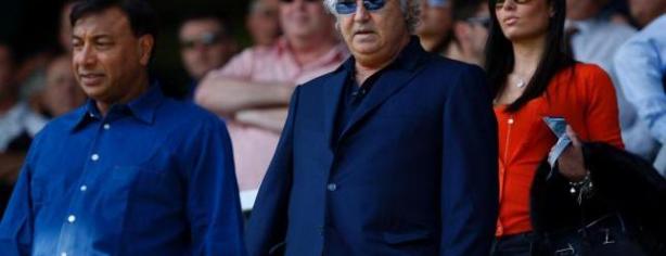 Briatore en un partido del Queen's Park Rangers/ lainformacion.com/ Getty Images