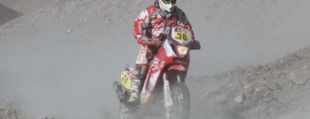 Marc Guasch en el Dakar