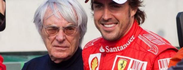 Bernie Ecclestone y Fernando Alonso/ lainformacion.com/ EFE