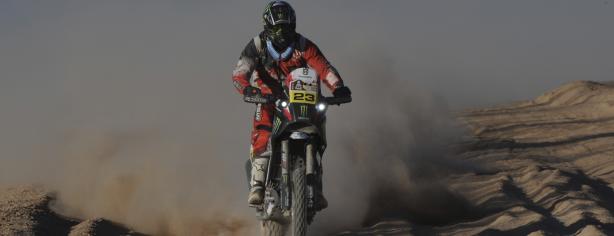 Joan Barreda en el Dakar