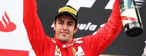 Fernando Alonso en lo más alto del podio en Mugello/ lainformacion.com