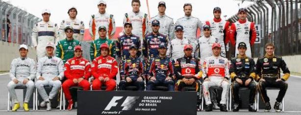 Foto de los pilotos de F1/ lainformacion.com/ Getty Images