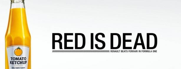 Imagen utilizada por Renault en su campaña 'Red is Dead'