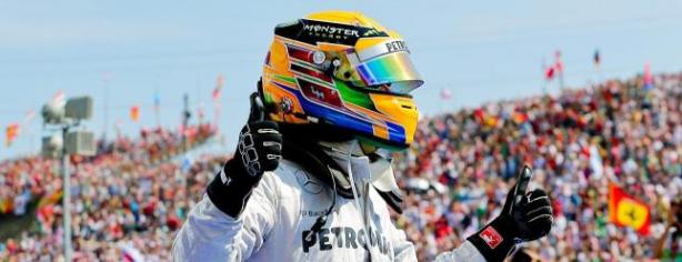Lewis Hamilton se lleva la pole en Bélgica/ lainformacion.com