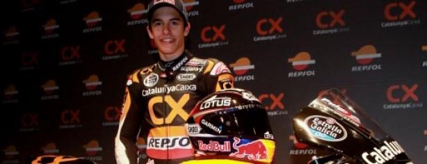 Marc Márquez durante su presentación/ repsolmedia
