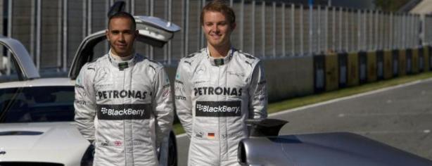 Hamilton y Rosberg seguirán siendo compañeros en 2014/ lainformacion.com