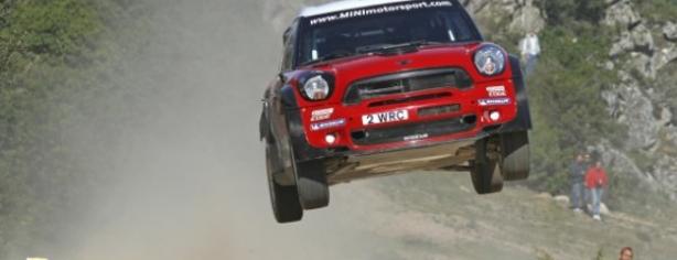 Dani Sordo con su MINI WRC