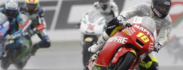 Jordi Torres en Silverstone con la moto del Mapfre Aspar Team