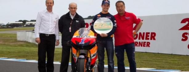 Casey Stoner ya tiene una curva en Phillip Island/ lainformacion.com