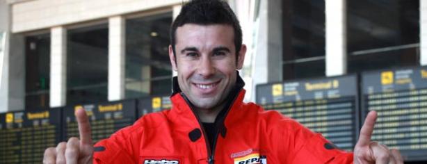Toni Bou a su llegada a España