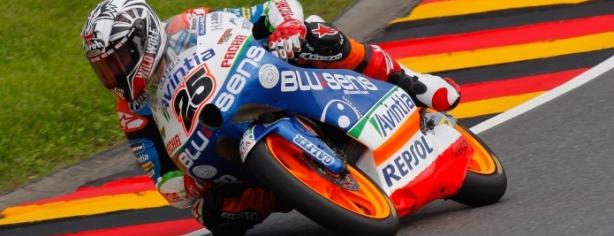 Maverick Viñales en Sachsenring