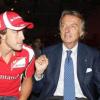 Fernando Alonso y Luca di Montezemolo/ lainformacion.com