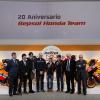 Márquez y Pedrosa en el evento de celebración de los 20 años de alianza