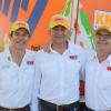 José Luis Criado junto a sus compañeros de equipo