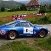 Cañizares con su Renault Alpine