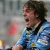 Fernando Alonso celebra su primer mundial con Renault/ lainformacion.com