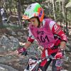 Laia Sanz durante el GP de Andorra de Trial