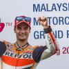 Pedrosa celebra su victoria en Malasia/ lainformacion.com