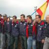 Presentación del combinado nacional en los Seis Días de Enduro