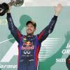 Sebastian Vettel celebra una nueva victoria/ lainformacion.com