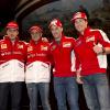 Los pilotos de Ducati y Ferrari en el Wrooom 2013