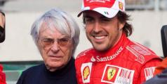 Fernando Alonso y Bernie Ecclestone/ lainformacion.com/ EFE