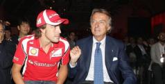 Fernando Alonso y Luca di Montezemolo/ lainformacion.com/ EFE