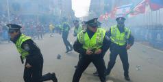 La policía de Boston tras las explosiones/ lainformacion.com
