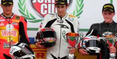 Podium de la EJC de Silverstone