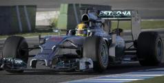 Lewis Hamilton con su Mercedes de 2014/ lainformacion.com