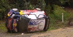Accidente de Loeb/ Foto: WRC.com
