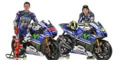Lorenzo y Rossi con sus Yamaha/ lainformacion.com