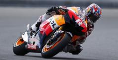Jonathan  Rea probando la Honda de MotoGP