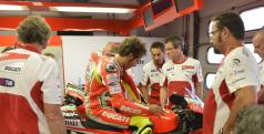 Rossi durante el test de Mugello/ Ducati