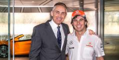 Sergio Pérez y Martin Whitmarsh/ McLaren