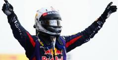 Vettel celebra su victoria en Bahrein/ lainformacion.com