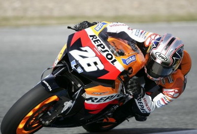 Dani Pedrosa en Jerez 2007/ motogp.com