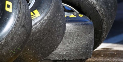 Neumáticos degradados